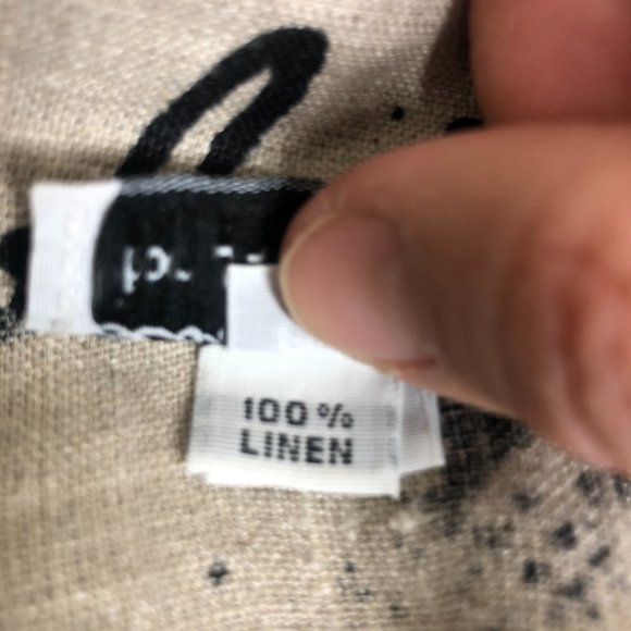 VINTAGE LOUIS SIMON LINEN SHIRT SIZE S - Picture 4 of 11
